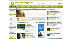 Desktop Screenshot of cuentatuviaje.net